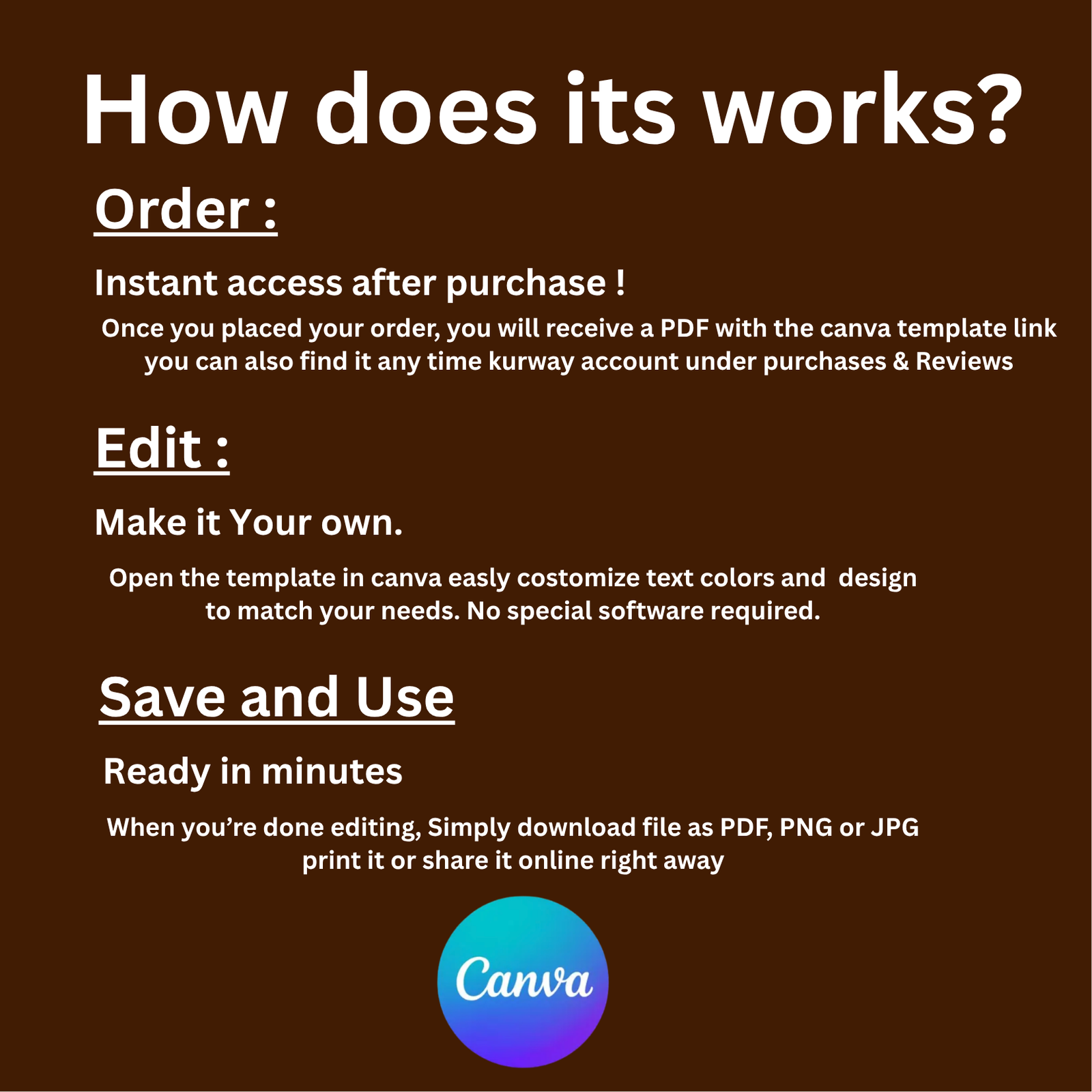 Editable canva Resume Templates - Image 4